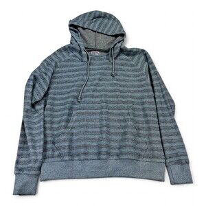 Black‎ Jack Women's Striped Pullover Hoodie Size M